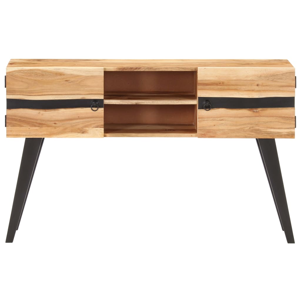 Dressoir 120X30X75 Cm Massief Acaciahout