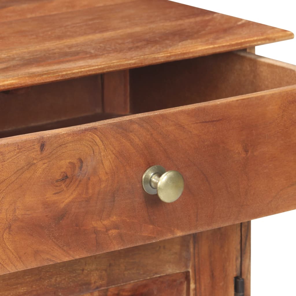 Dressoir 135X35X75 Cm Massief Acaciahout