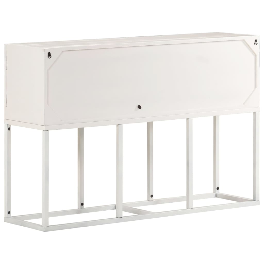 Dressoir 115X30X76 Cm Massief Mangohout