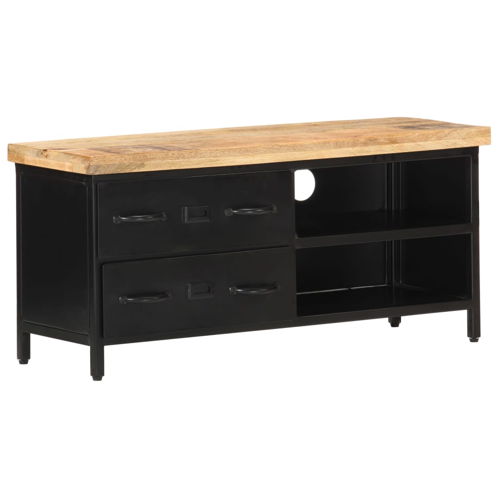 Tv-Meubel 90X30X41 Cm Ruw Mangohout
