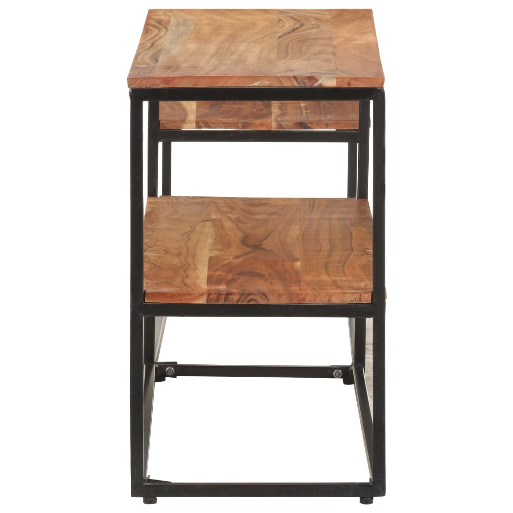 Tv-Meubel 180X30X50 Cm Massief Acaciahout