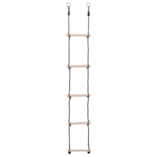 Ladder Met 5 Sporten 210 Cm Massief Grenenhout