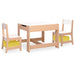 Kindertafel Met 2 Stoelen Mdf