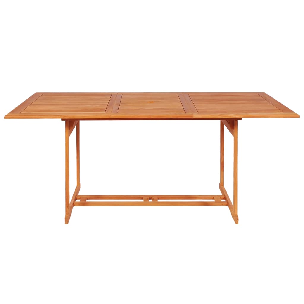 -Delige Tuinset Met Kussens Massief Teakhout