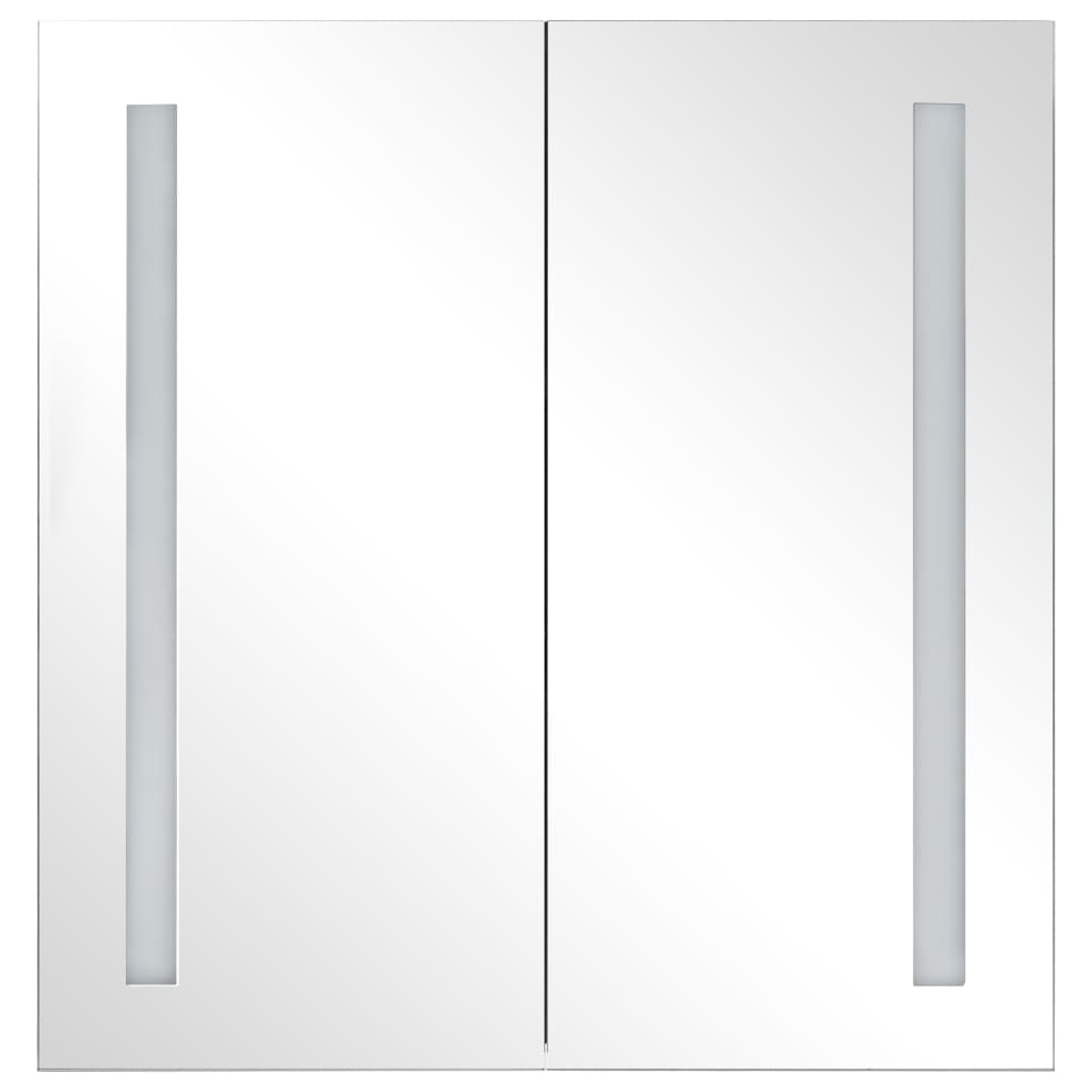 Badkamerkast Met Spiegel En Led 62X14X60 Cm