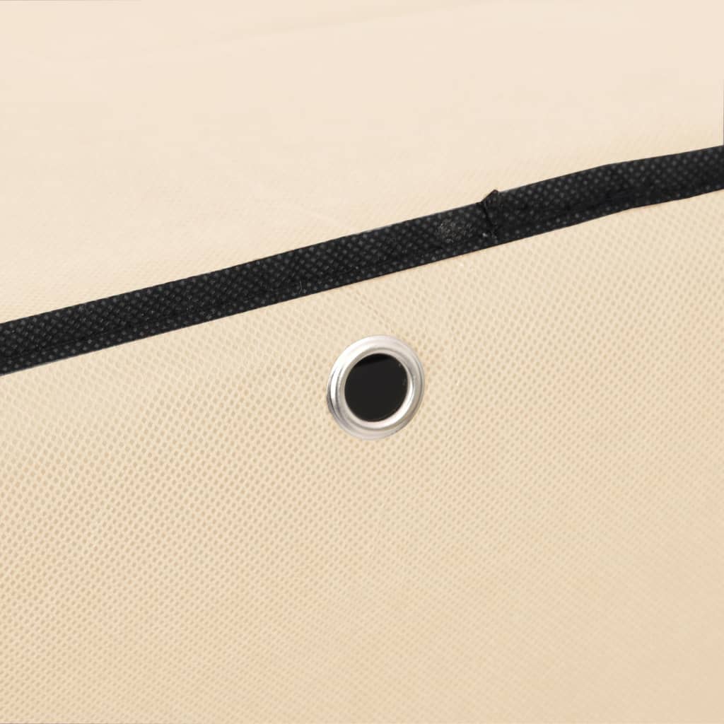 Schoenenkast Stof Kleurig Crème