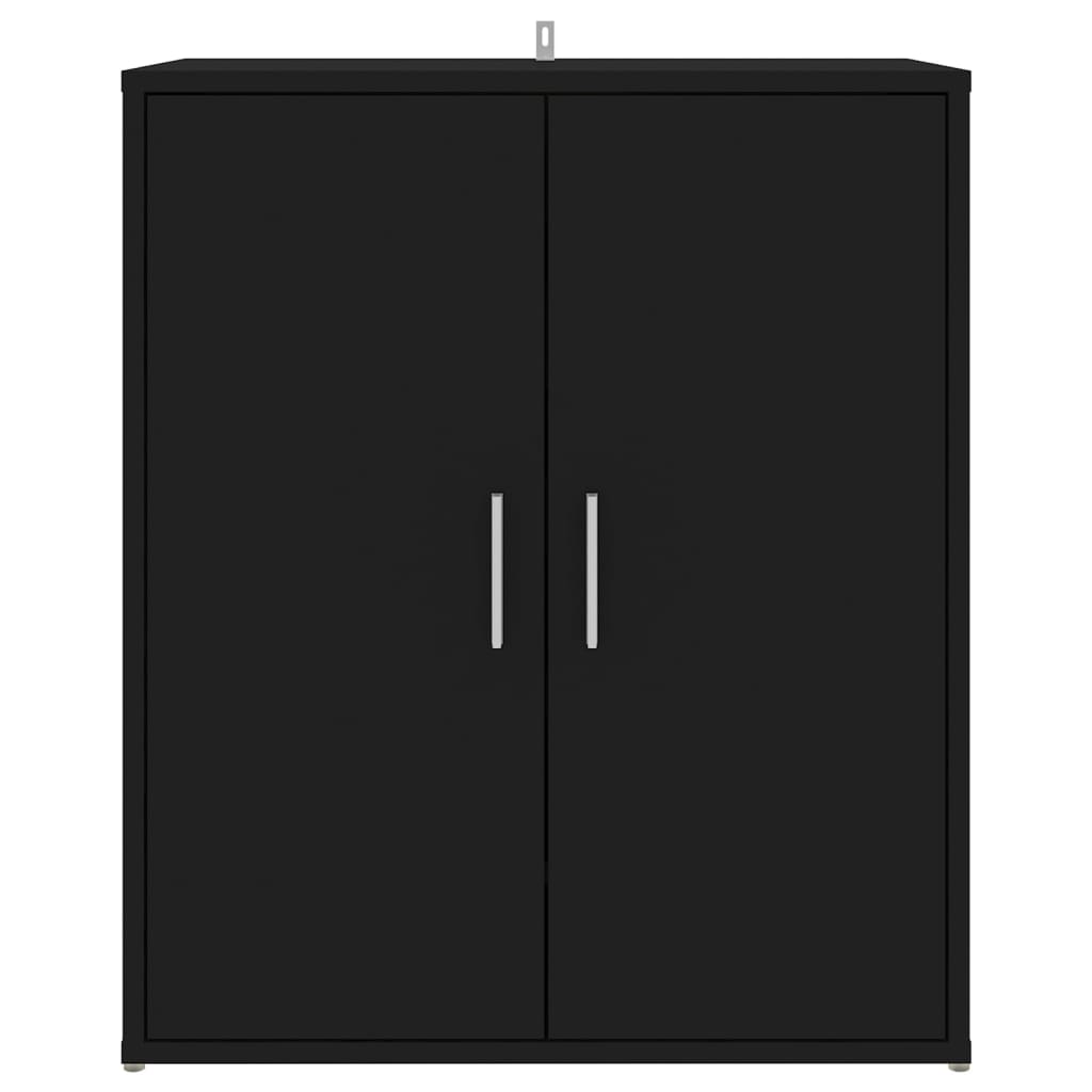 Schoenenkast 60X35X70 Cm Spaanplaat Zwart