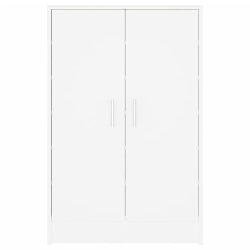 Schoenenkast 60X35X92 Cm Spaanplaat Wit