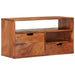 Tv-Meubel 80X30X42 Cm Massief Acaciahout