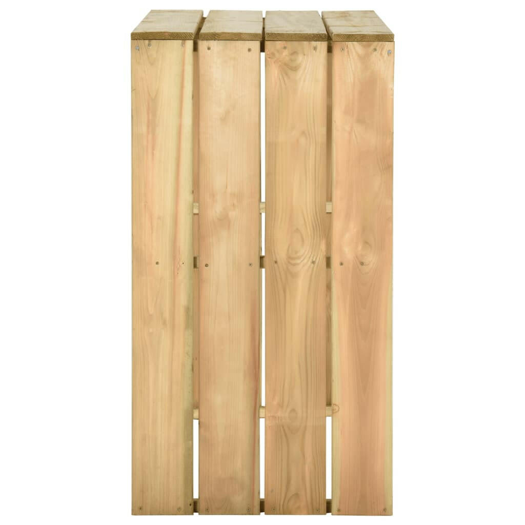 Bartafel 100X60X110 Cm Geïmpregneerd Grenenhout