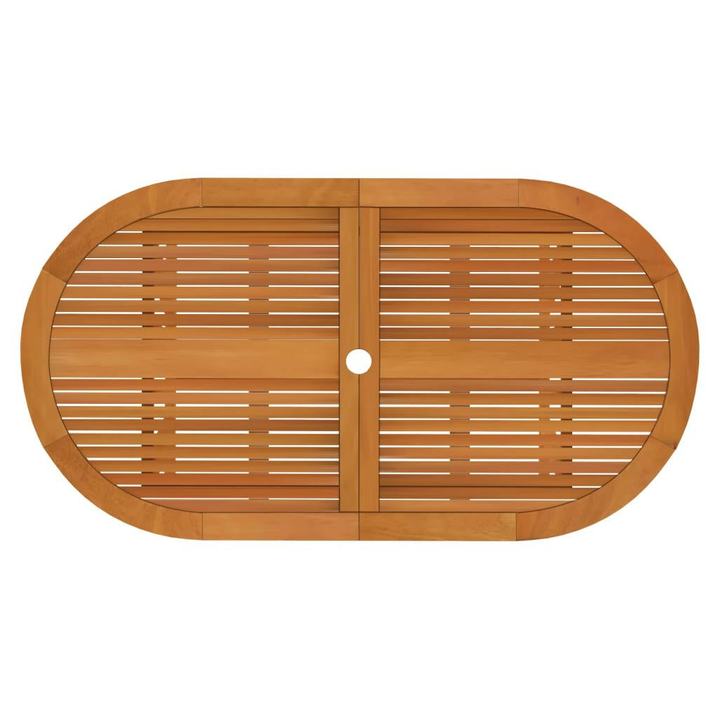 Tuintafel 160X85X75 Cm Massief Eucalyptushout