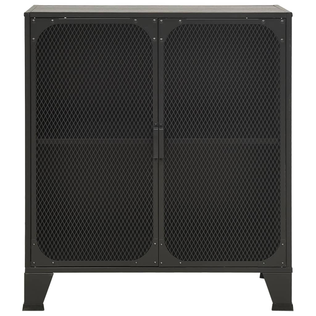 Opbergkasten 7X36X8 Cm Metaal En Mdf