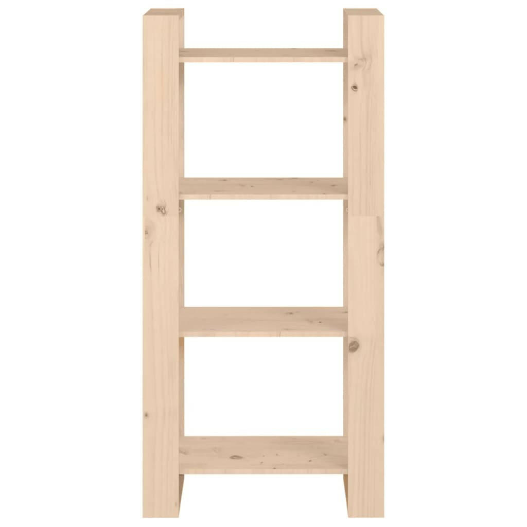 Boekenkast/Kamerscherm 60X35X125 Cm Massief Grenenhout