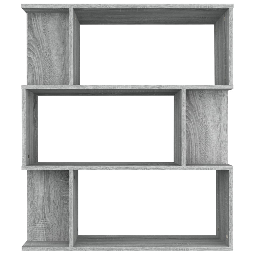 Boekenkast / Kamerscherm 80X24X96 Cm Bewerkt Hout