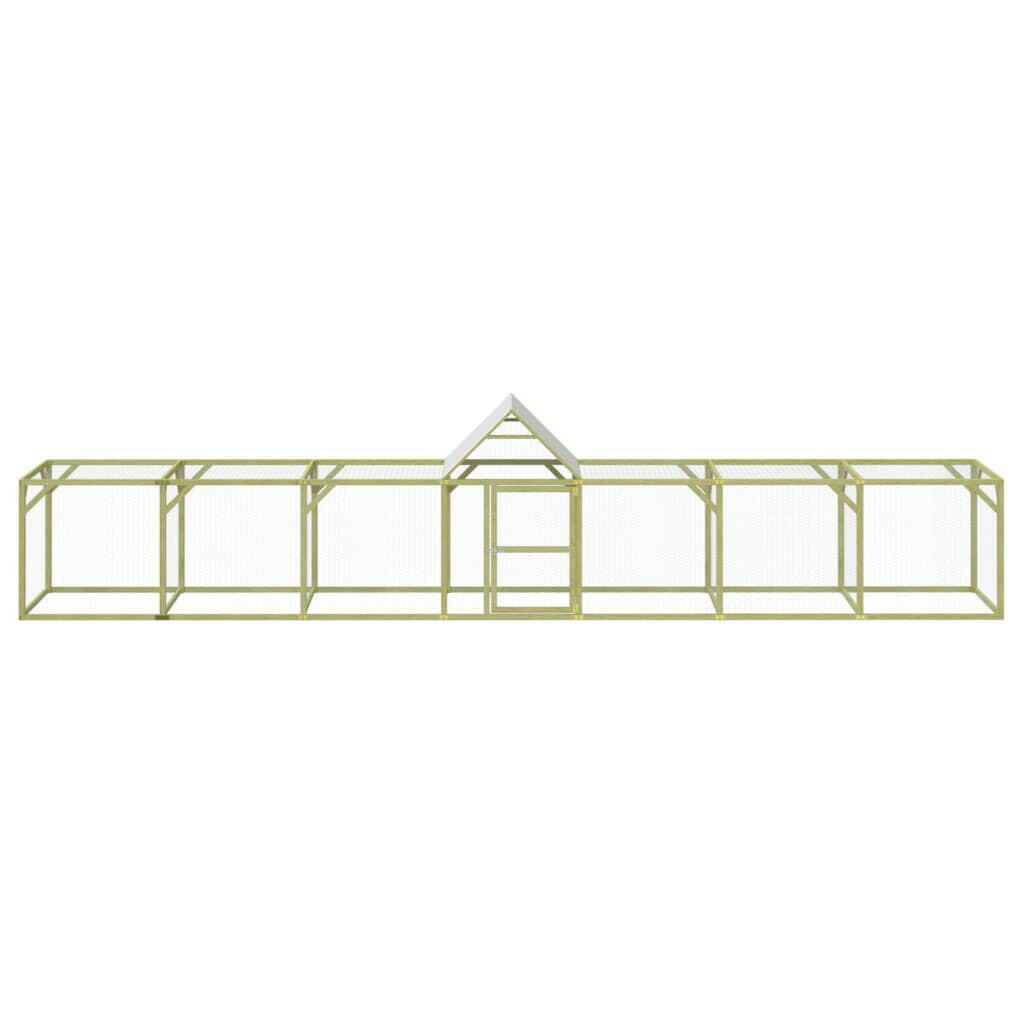 Kippenhok 700X100X150 Cm Geïmpregneerd Massief Grenenhout