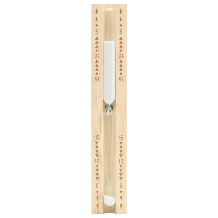 Saunazandloper 15 Minuten Massief Grenenhout