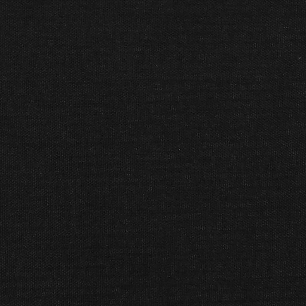 Pocketveringmatras 90X200X20 Cm Stof Zwart