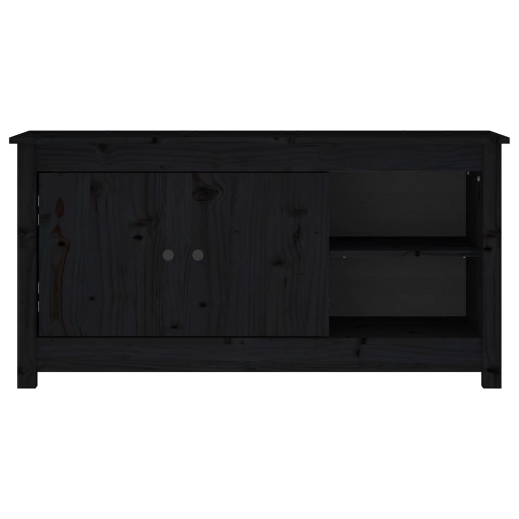 Tv-Meubel 03X36,5X52 Cm Massief Grenenhout
