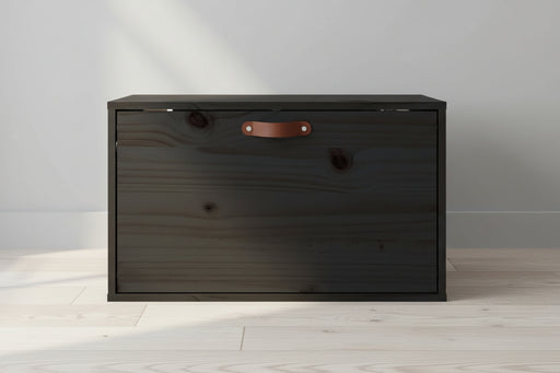 Wandkast 60X30X35 Cm Massief Grenenhout