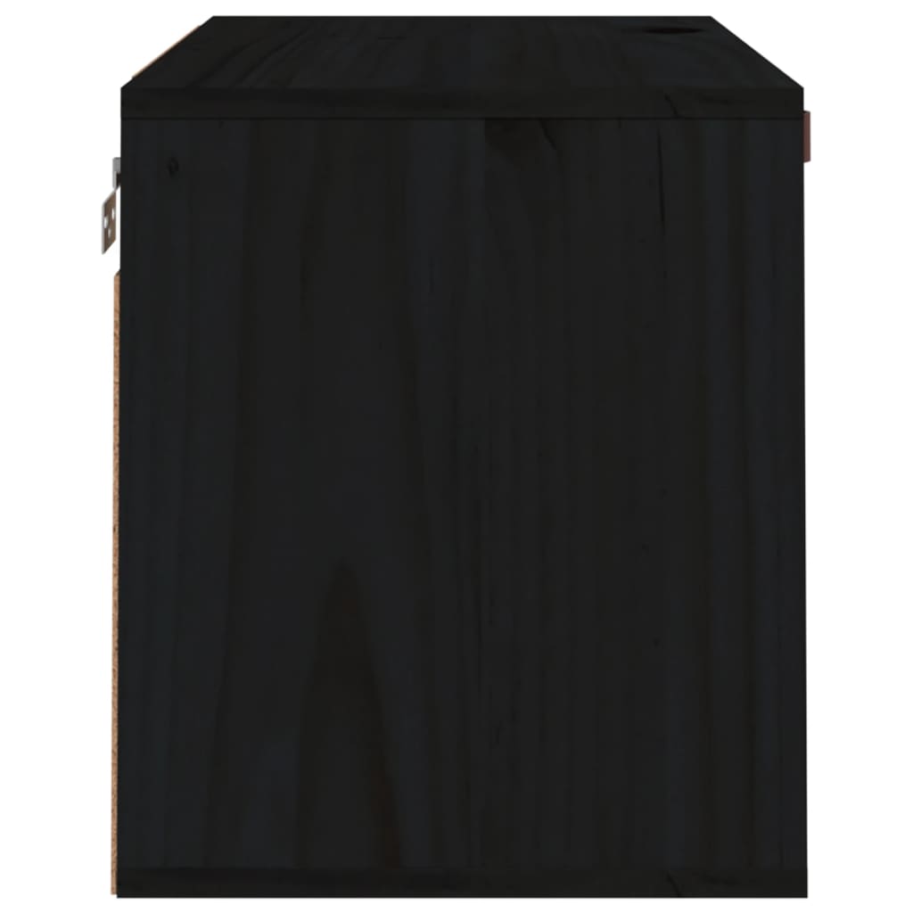 Wandkast 60X30X35 Cm Massief Grenenhout