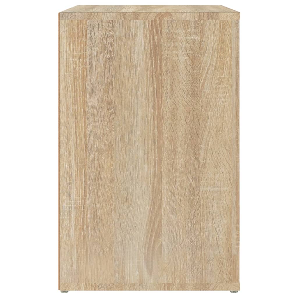 Schoenenkast 30X35X54 Cm Bewerkt Hout Kleurig Sonoma Eiken