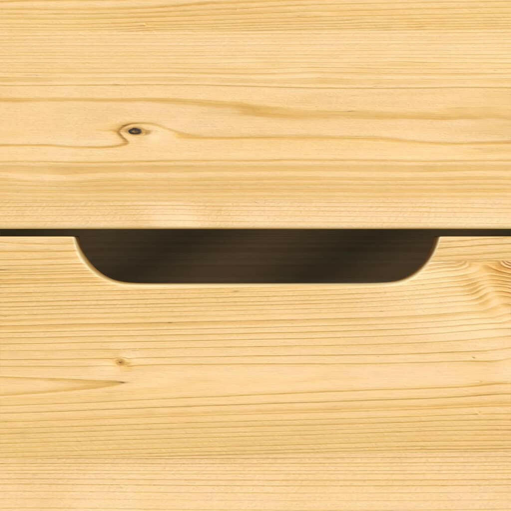 Slaapbank Met 5 Lades Irun 90X200 Cm Massief Grenenhout