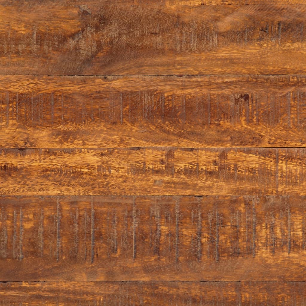 Eettafel 120X60X76 Cm Massief Mangohout Honingbruin