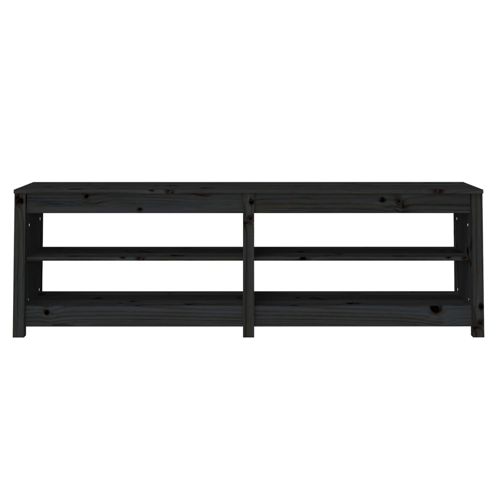 Schoenenbank 160X36,5X50 Cm Massief Grenenhout