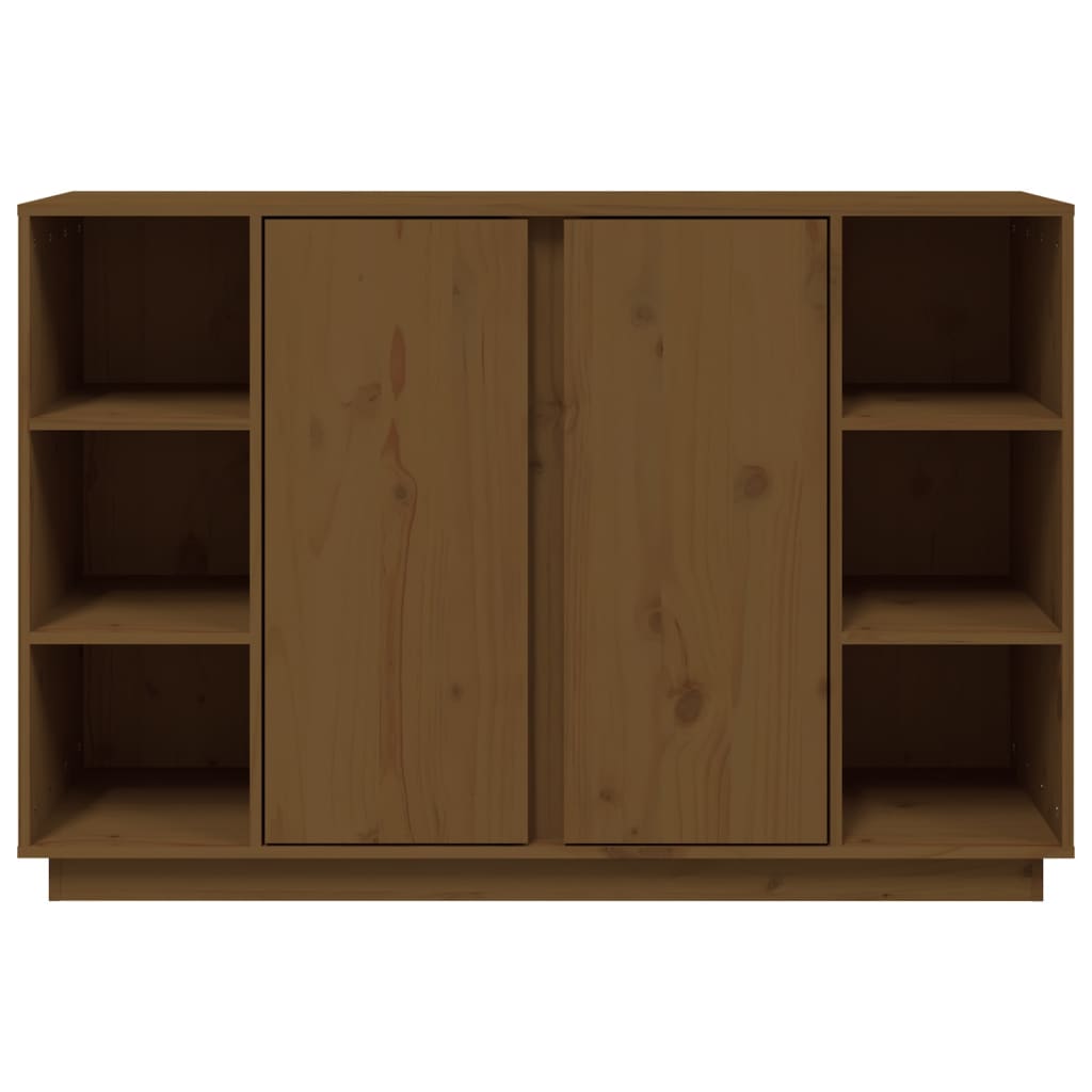 Dressoir 120X35X80 Cm Massief Grenenhout