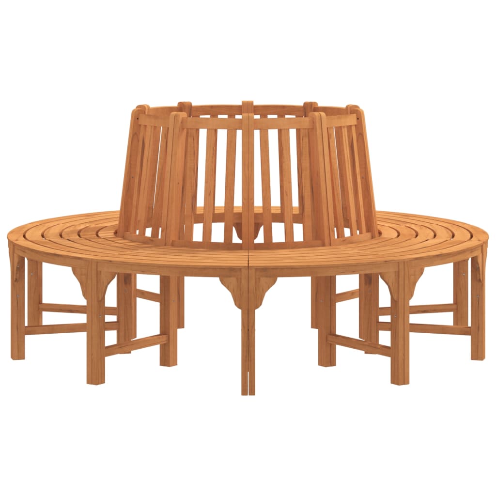 Boombank Ø208 Cm Massief Eucalyptushout