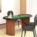 Pokertafel Voor 10 Spelers Met Fichebak 160X80X75 Cm Blauw