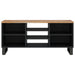 Tv-Meubel 100X33X46 Cm Massief Acaciahout En Bewerkt Hout