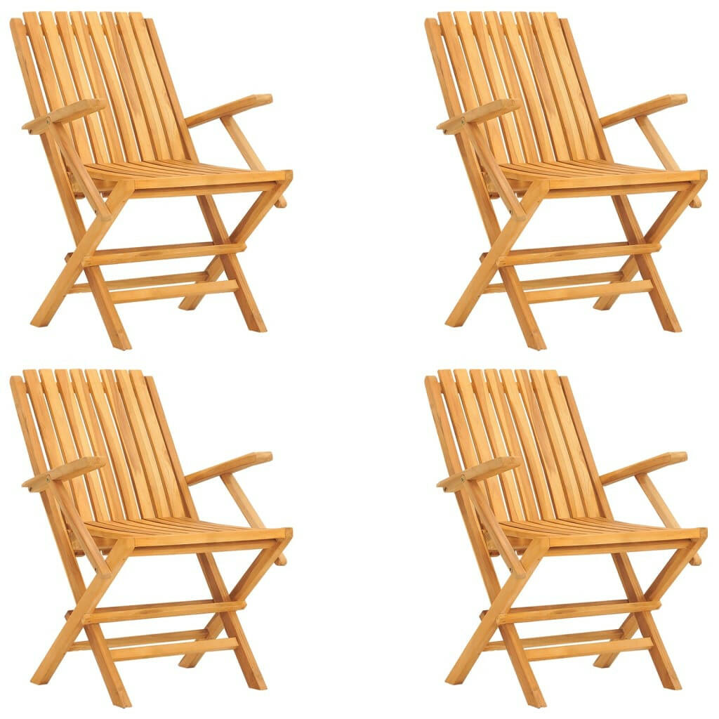 5-Delige Tuinset Massief Teakhout