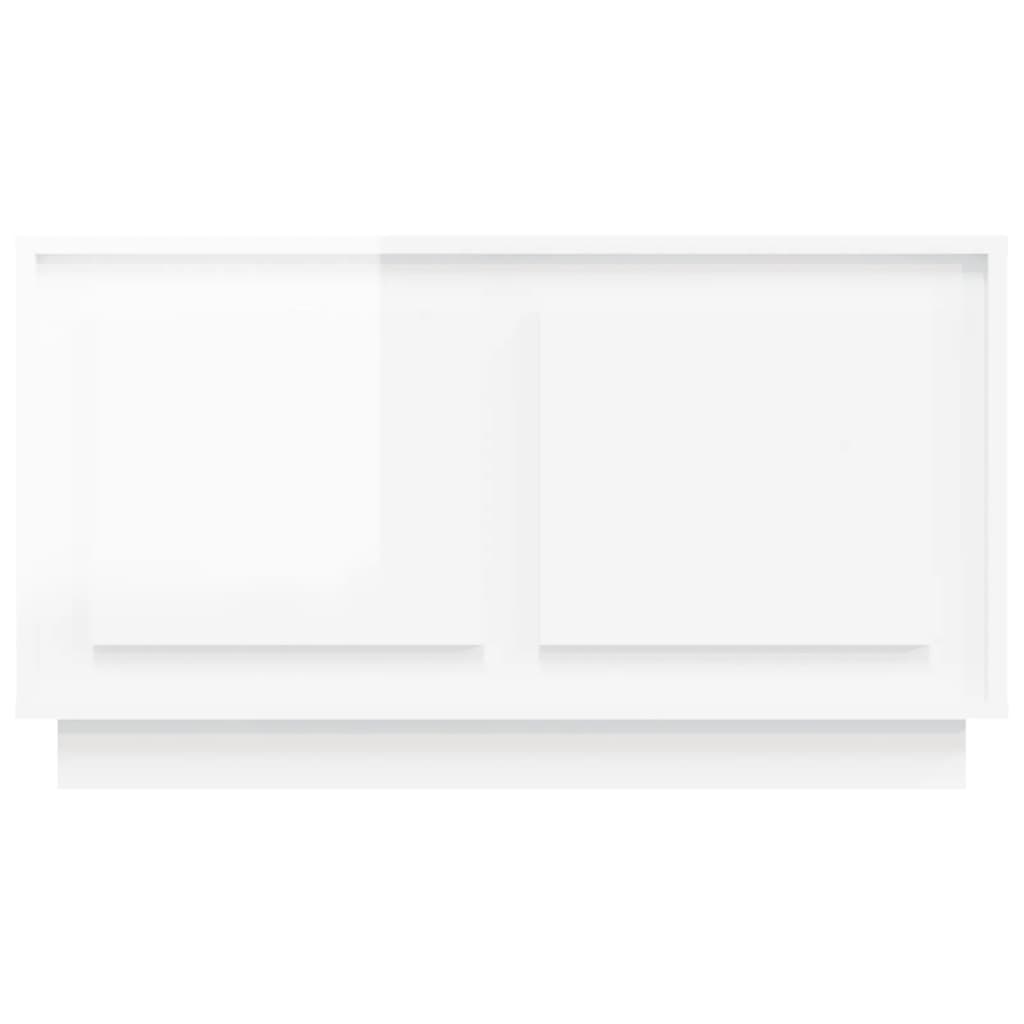 Tv-Meubel 80X35X45 Cm Bewerkt Hout