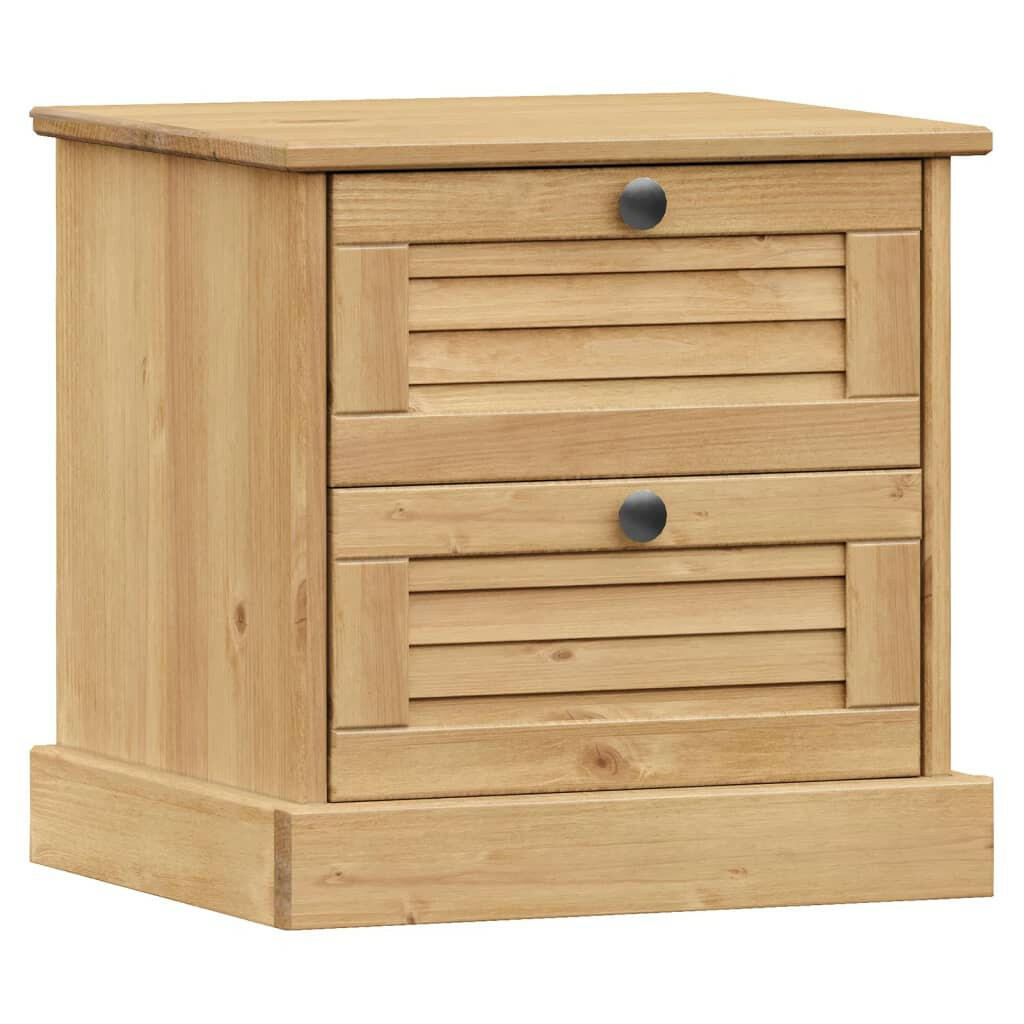 Nachtkastje Vigo 42X35X40 Cm Massief Grenenhout