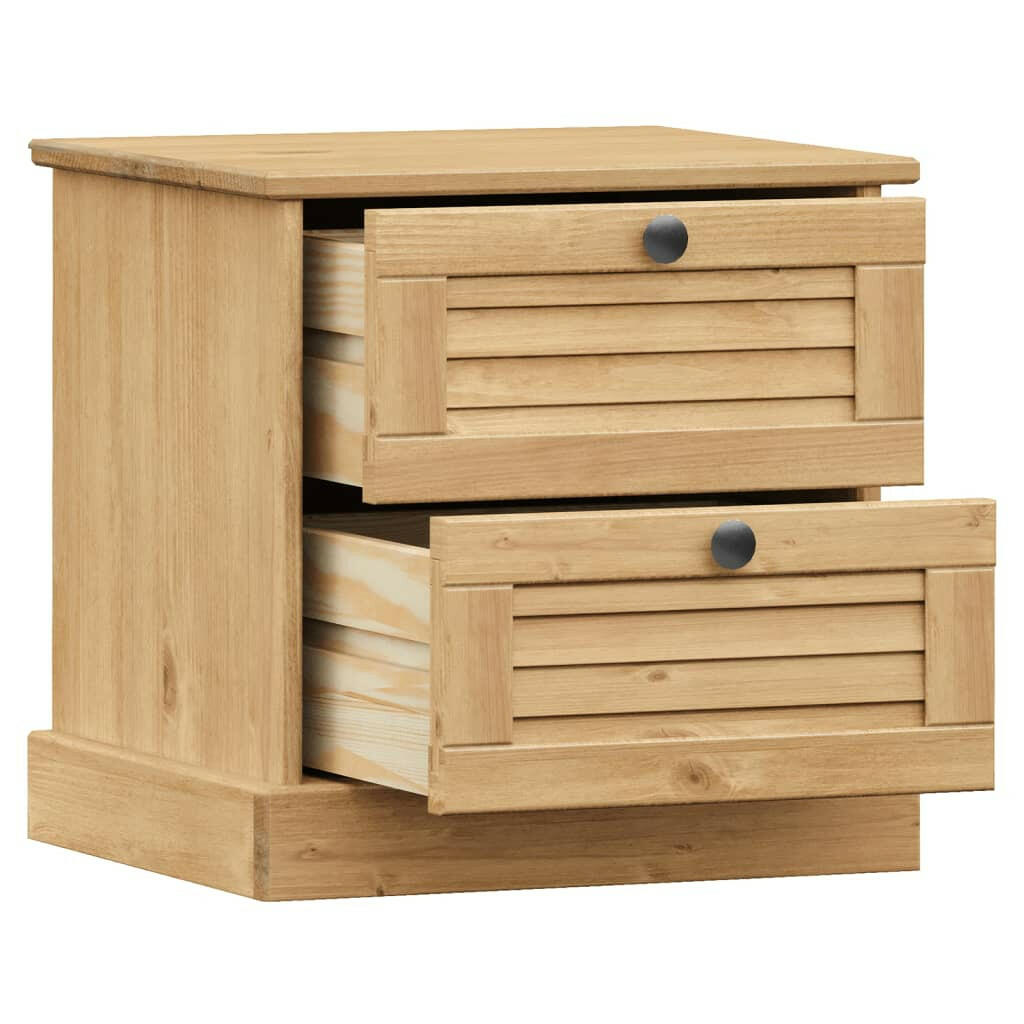 Nachtkastje Vigo 42X35X40 Cm Massief Grenenhout