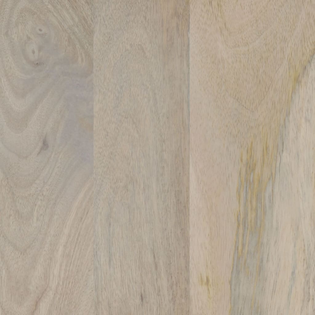 Tv-Meubel 110X30X40 Cm Massief Gebleekt Mangohout