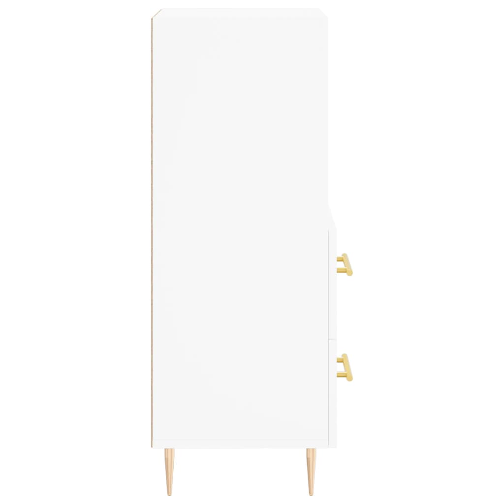 Dressoir 34,5X34X90 Cm Bewerkt Hout