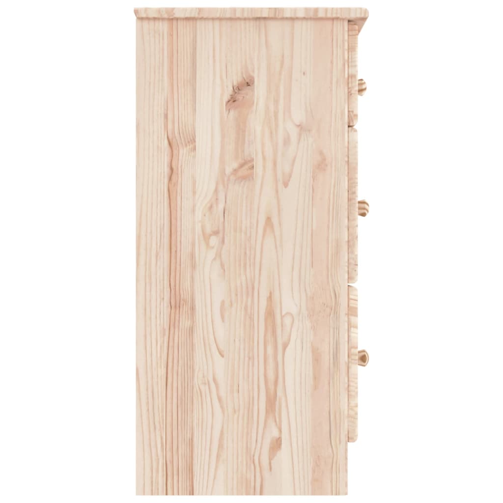 Ladekast Alta 112X35X73 Cm Massief Grenenhout