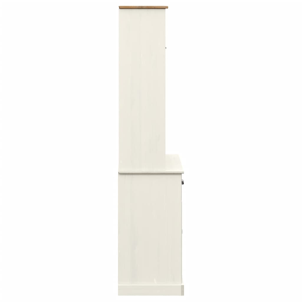 Hoge Kast Vigo 78X40X175 Cm Massief Grenenhout