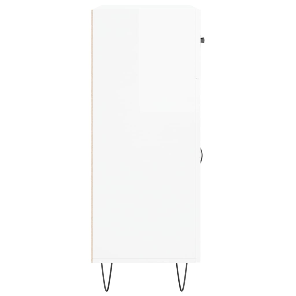 Dressoir 69,5X34X90 Cm Bewerkt Hout