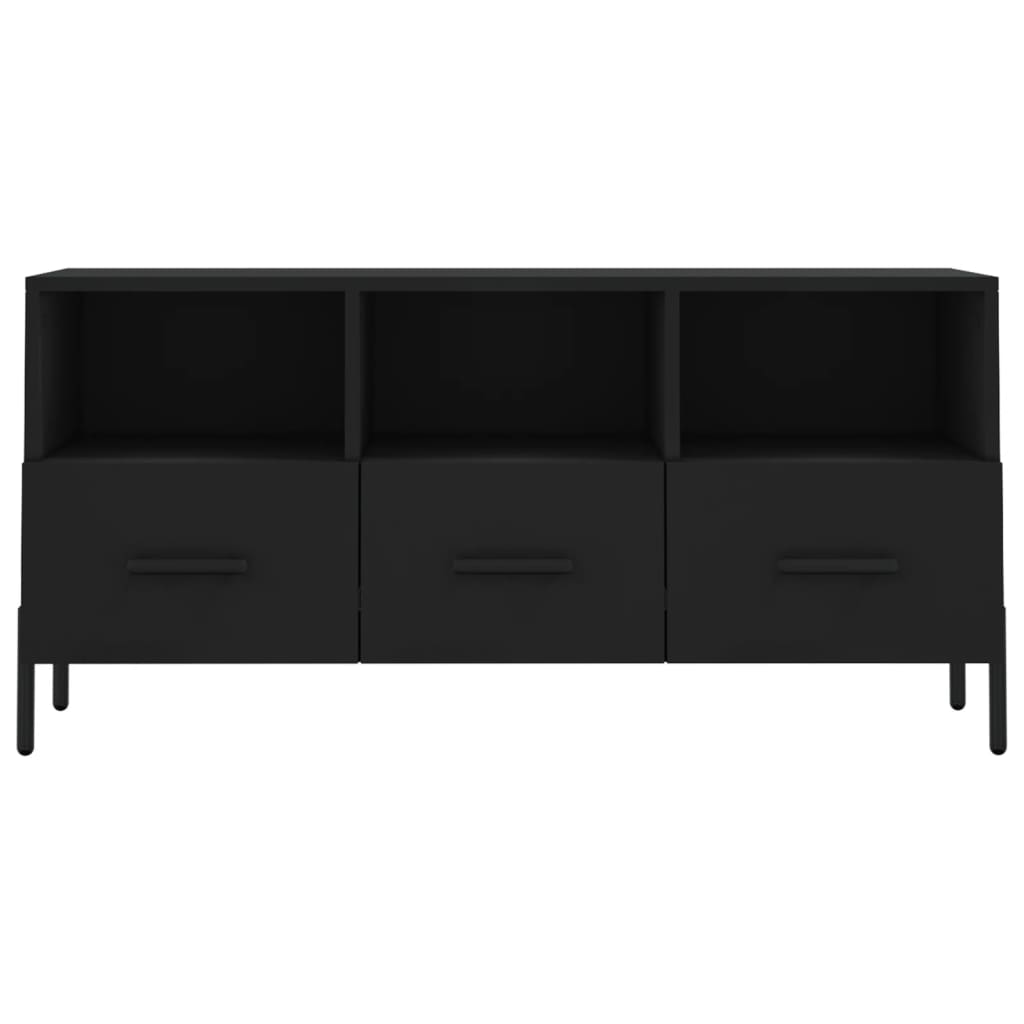 Tv-Meubel 02X36X50 Cm Bewerkt Hout