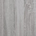 Wandkast 00X36,5X35 Cm Bewerkt Hout Eikenkleurig Grijs Sonoma
