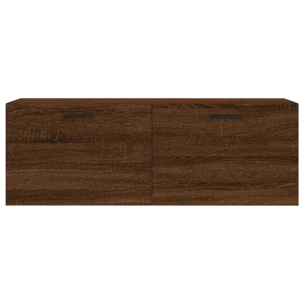 Wandkast 00X36,5X35 Cm Bewerkt Hout Bruin Eikenkleur Bruineiken
