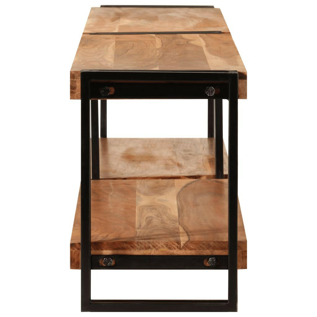 Tv-Meubel 200X30X40 Cm Massief Acaciahout
