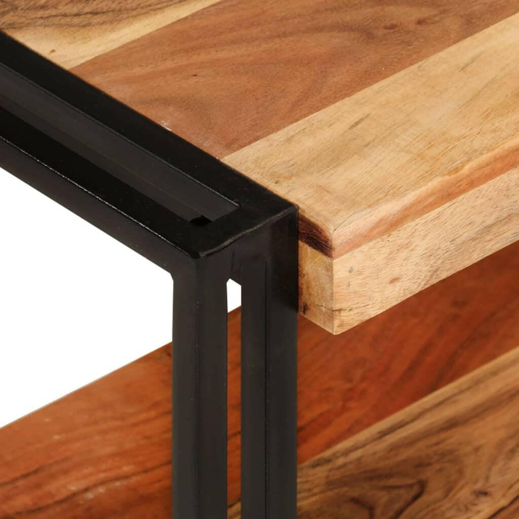 Tv-Meubel 200X30X40 Cm Massief Acaciahout