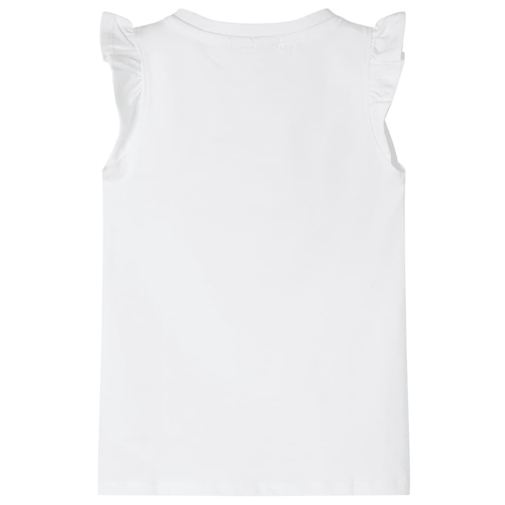 Kindershirt Met Mouwen Met Ruches 104