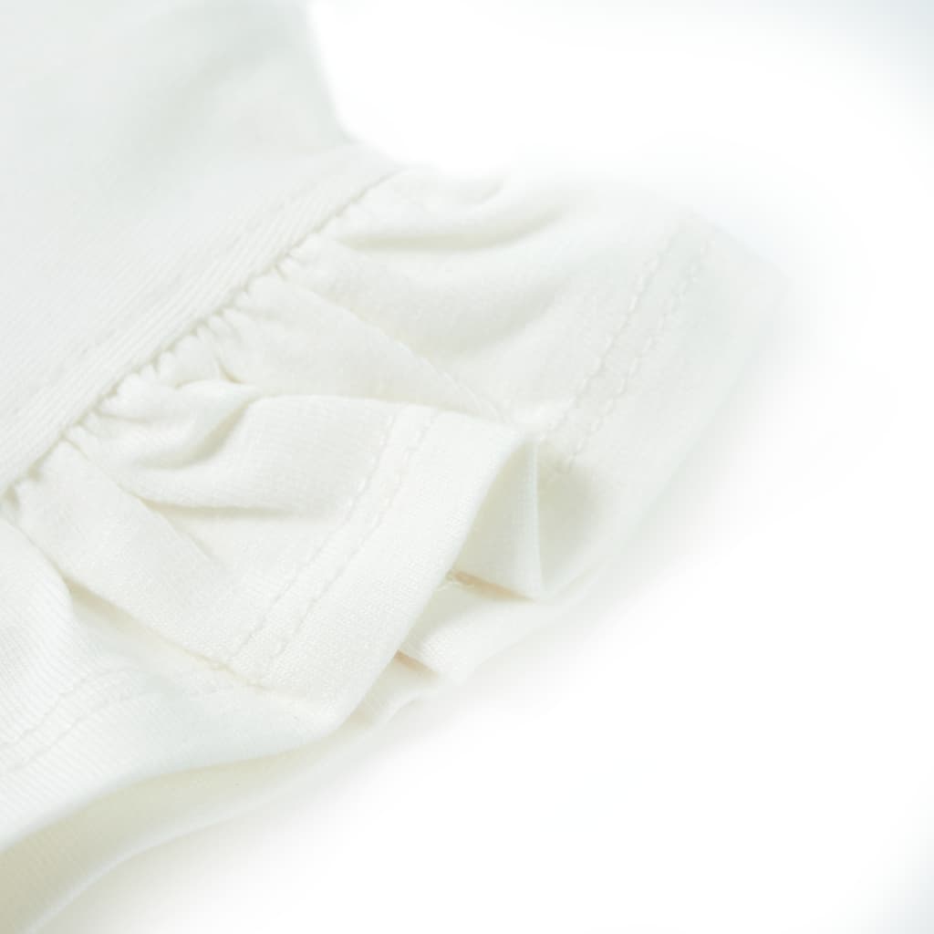 Kindershirt Met Mouwen Met Ruches 104