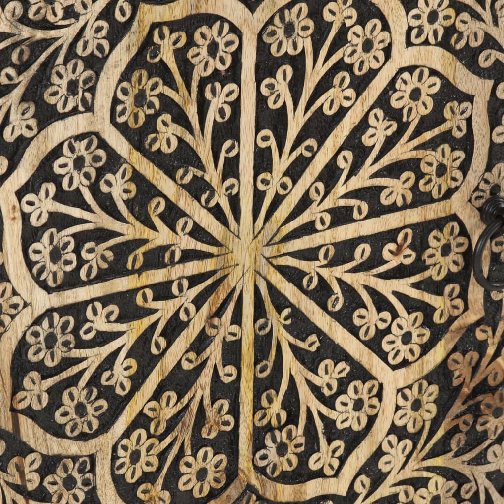 Badkamerkast 38X33X58 Cm Massief Mangohout