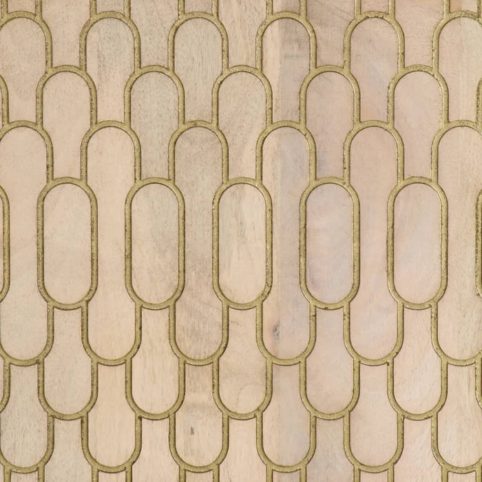 Tv-Meubel 105X33X46Cm Massief Mangohout